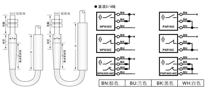 M3激光開關(guān)對(duì)射式